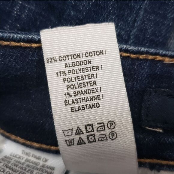 LUCKY BRAND Ava Crop Raw Hem Ankle Jeans 8/29 - Picture 9 of 9